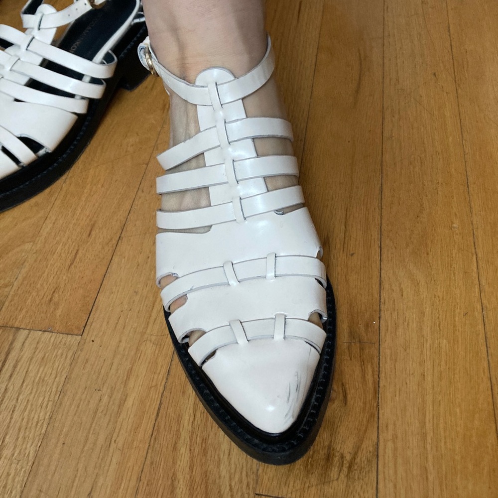 Rebecca Minkoff Hayden Oxford Cream 8.5